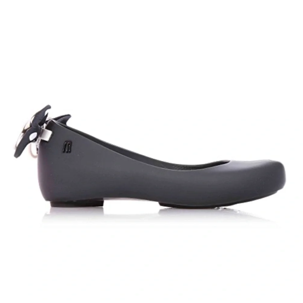 MINI MELISSA x Disney Minnie Mouse Ultragirl Ballet Flat Black Sz 1